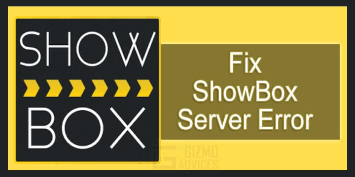 ShowBox Server Error